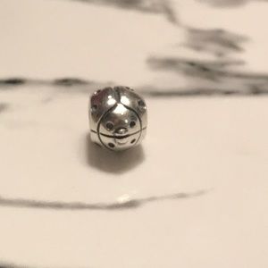 Authentic Ladybug Pandora Charm - Sterling Silver